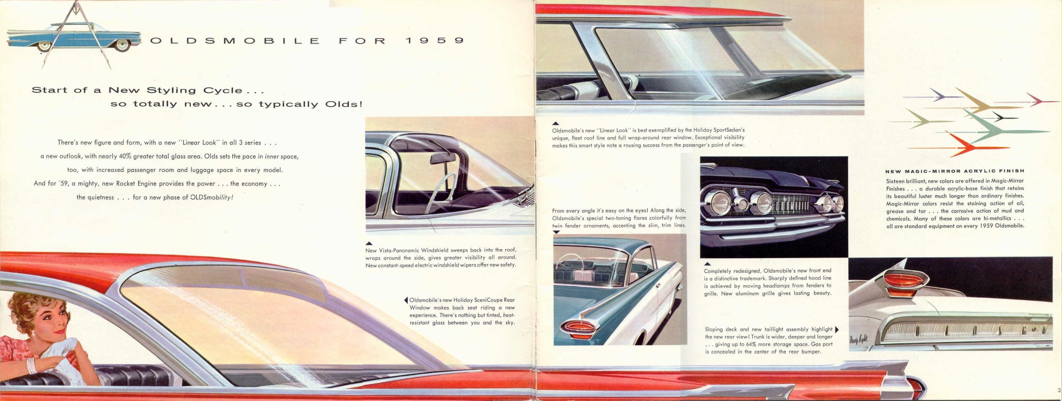 1959 Oldsmobile Canadian Motor Cars Brochure Page 5
